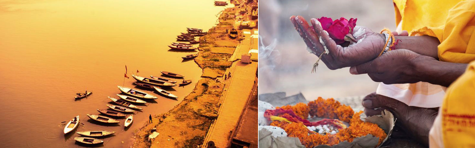On the banks of Benares