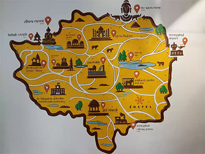 Map of Aurangabad