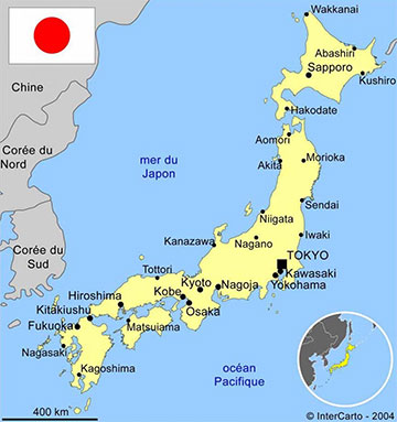 Map of Japan