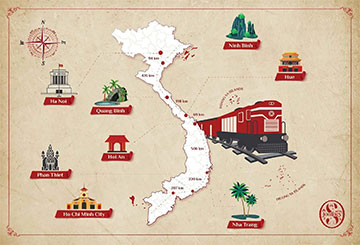Map of S Journey