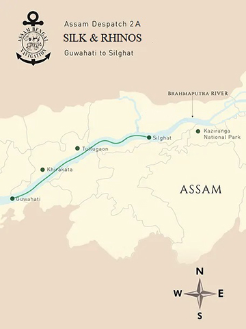 Map of Assam